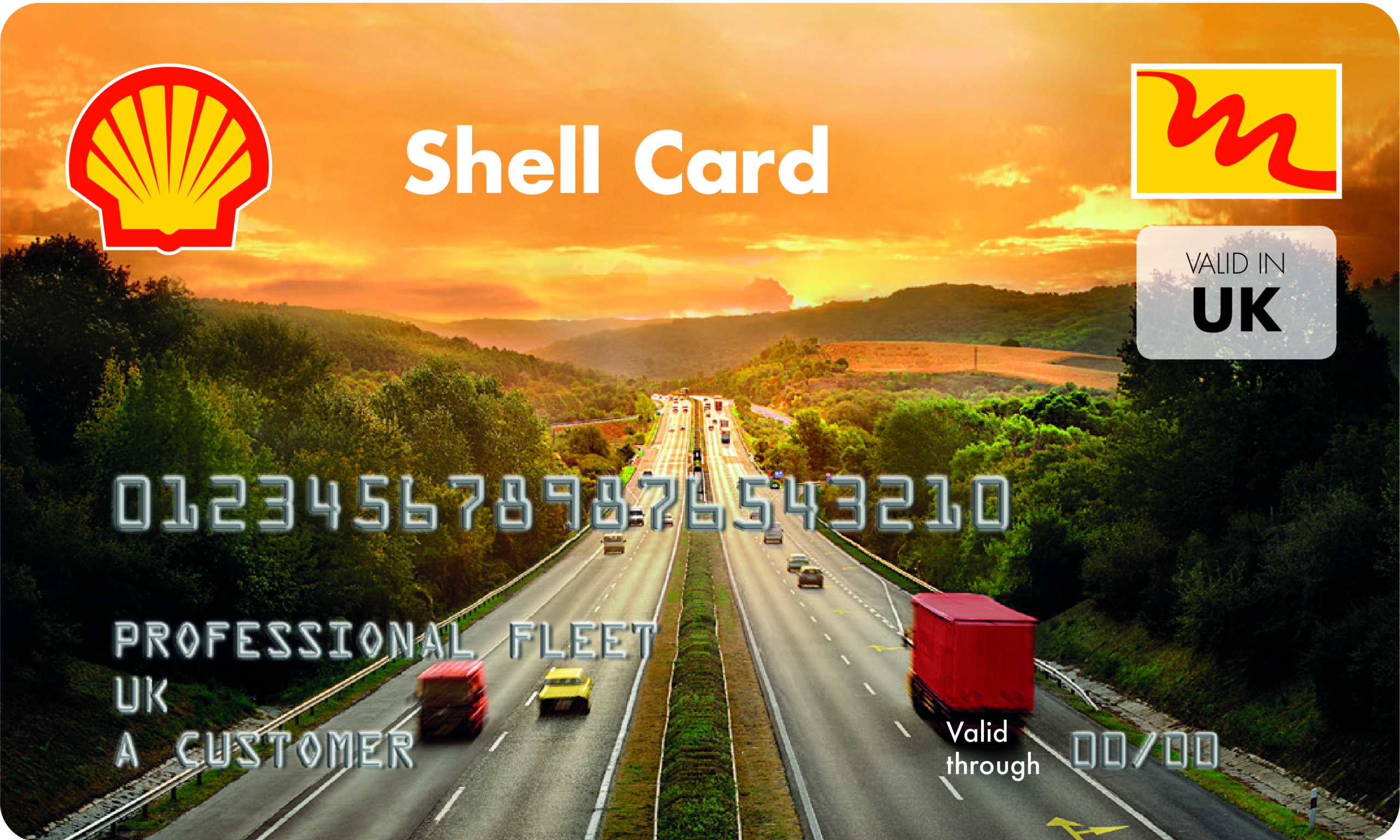 Shell Card Multi-Network UK