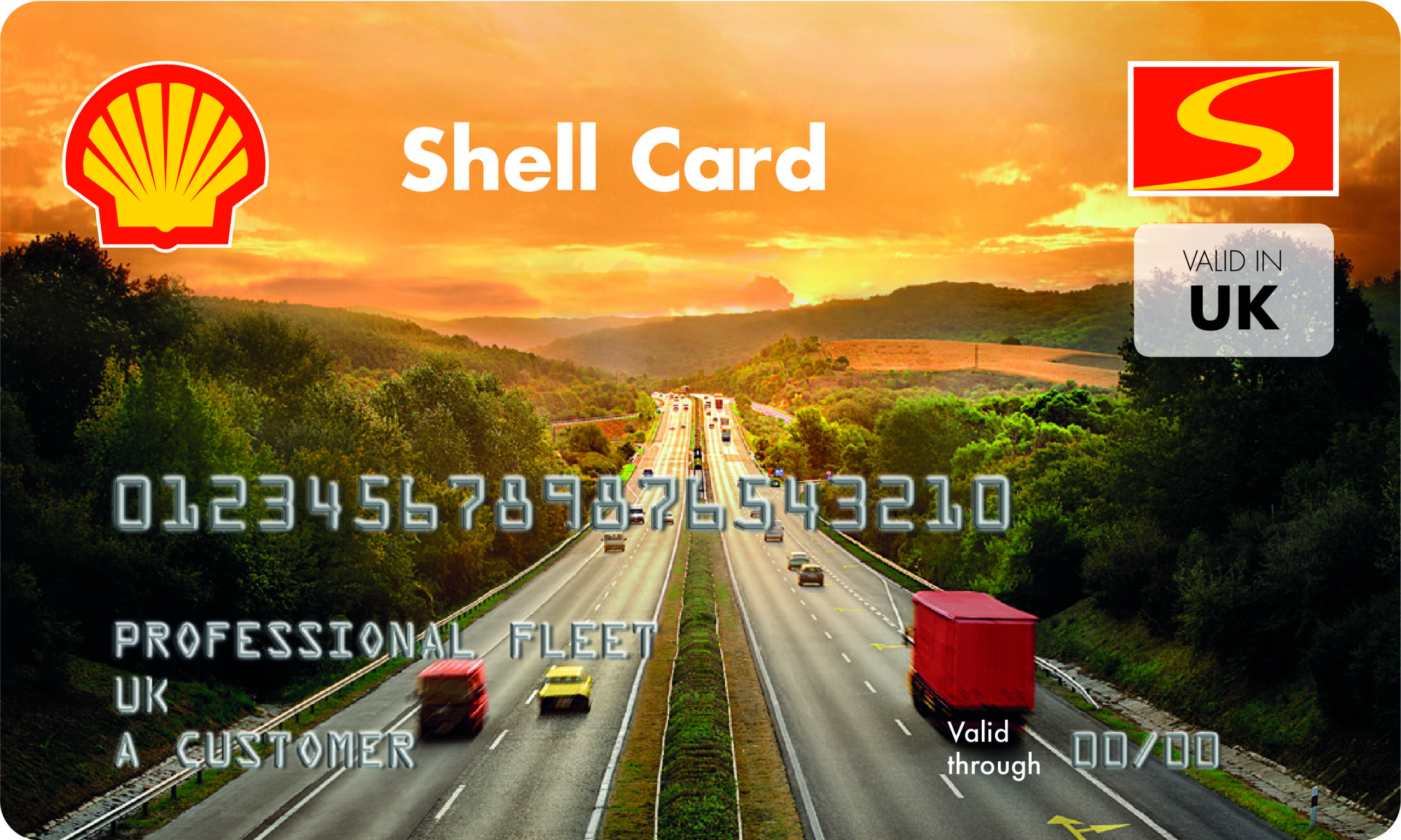 Shell Card Single Network UK